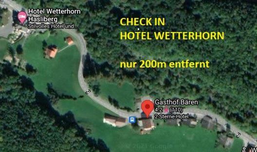 Gasthof Baren Hotel Hasliberg Exterior foto